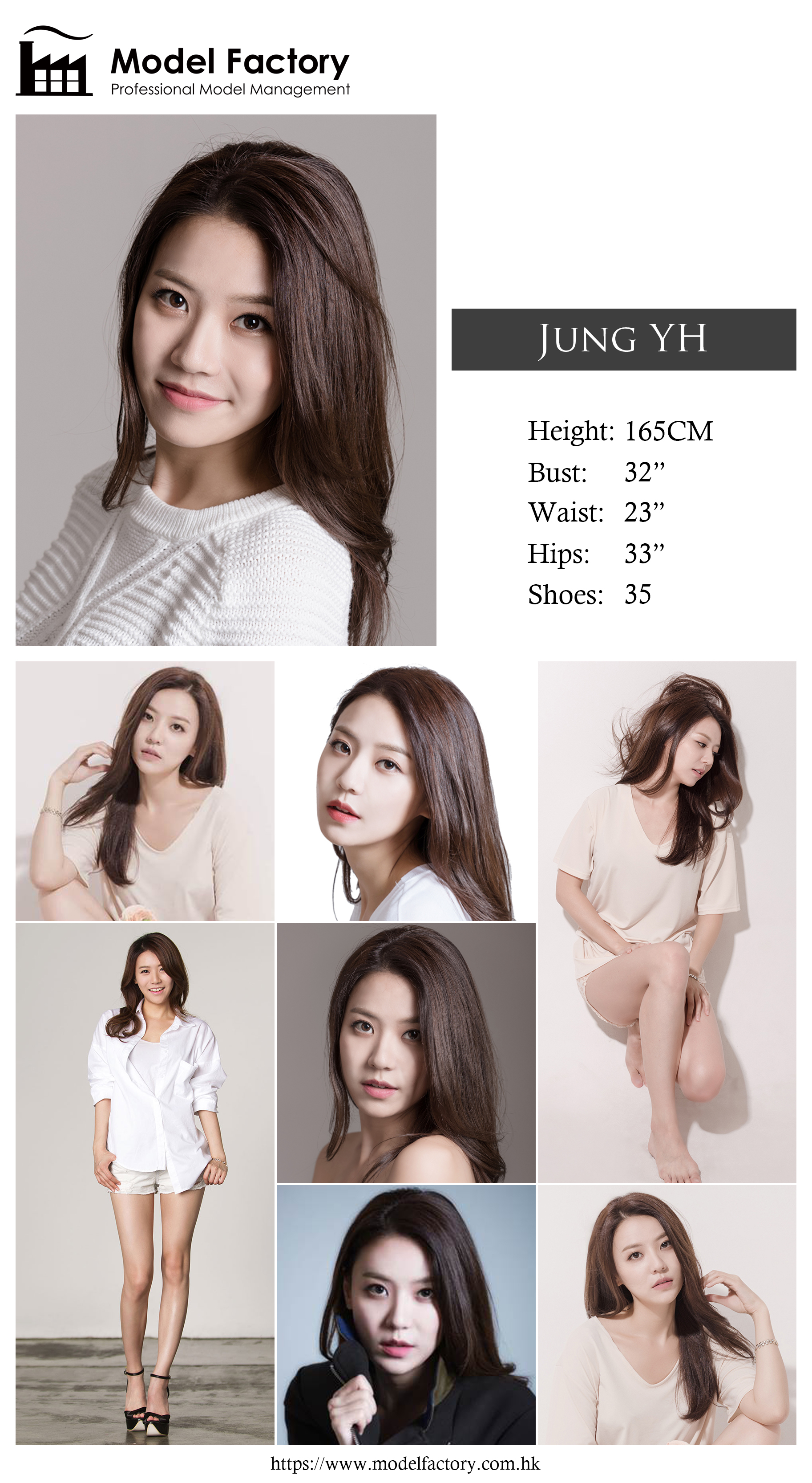 Model Factory Korean Female Model JungYH