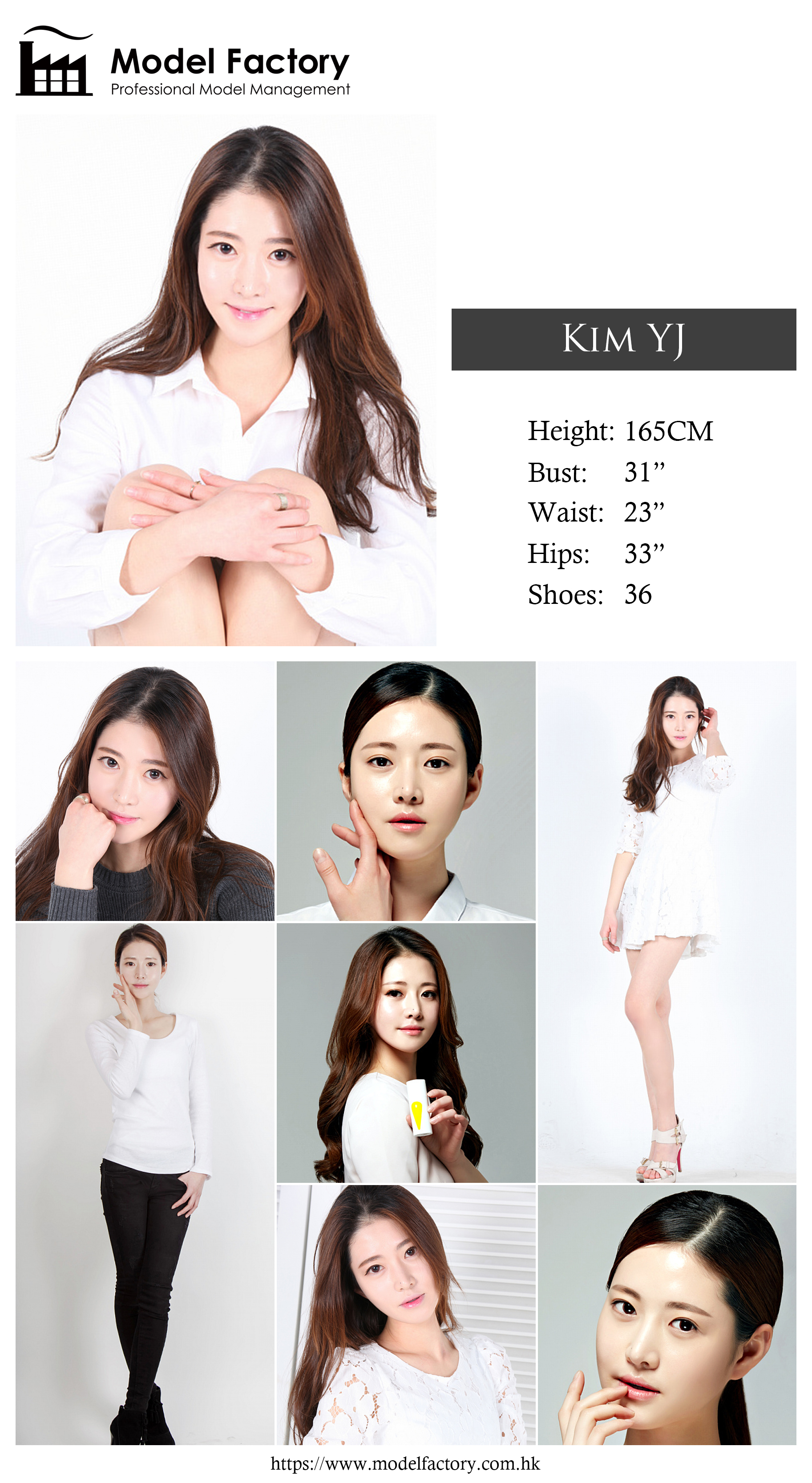 Model Factory Korean Female Model KimYJ