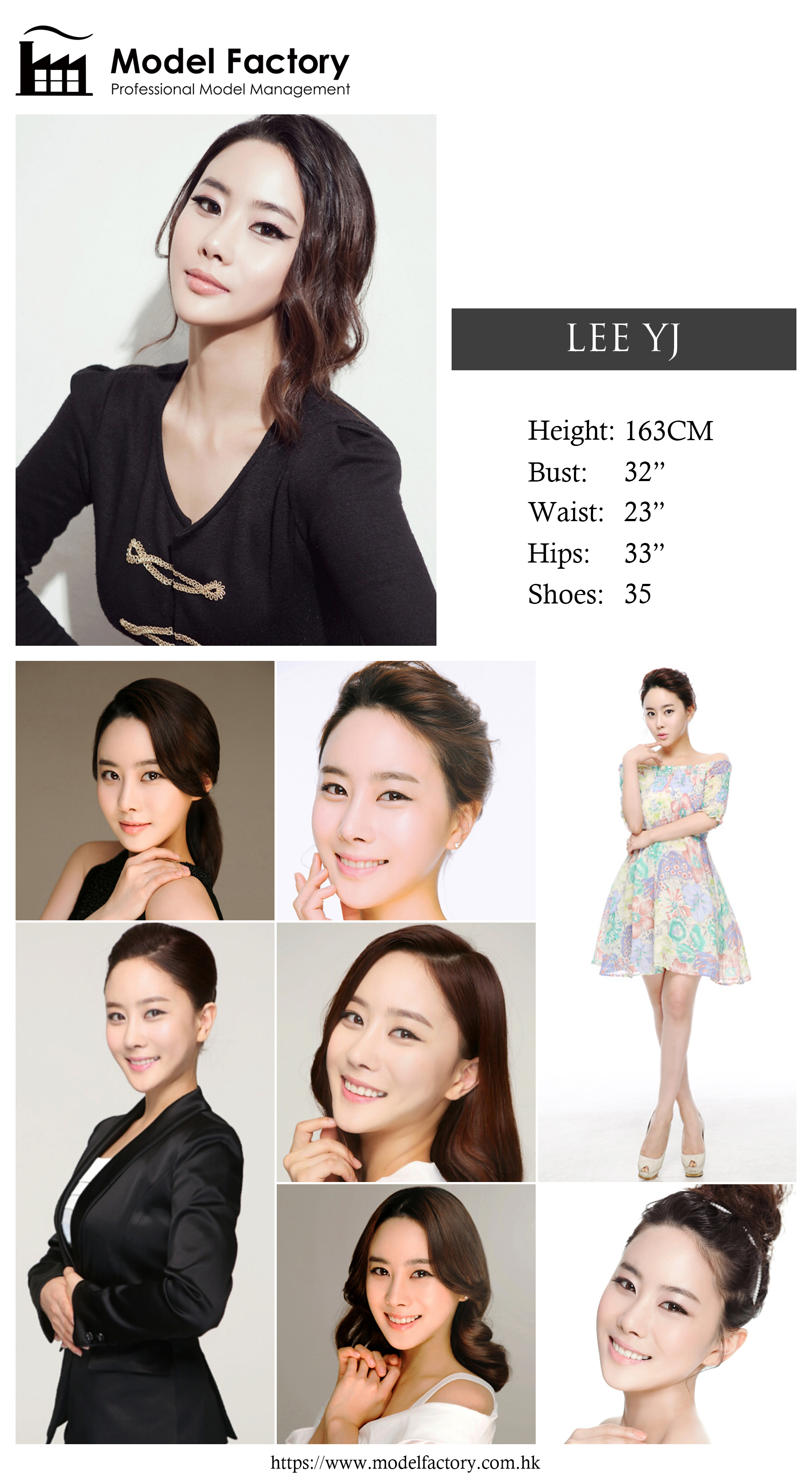 Model Factory Korean Female Model LeeYJ