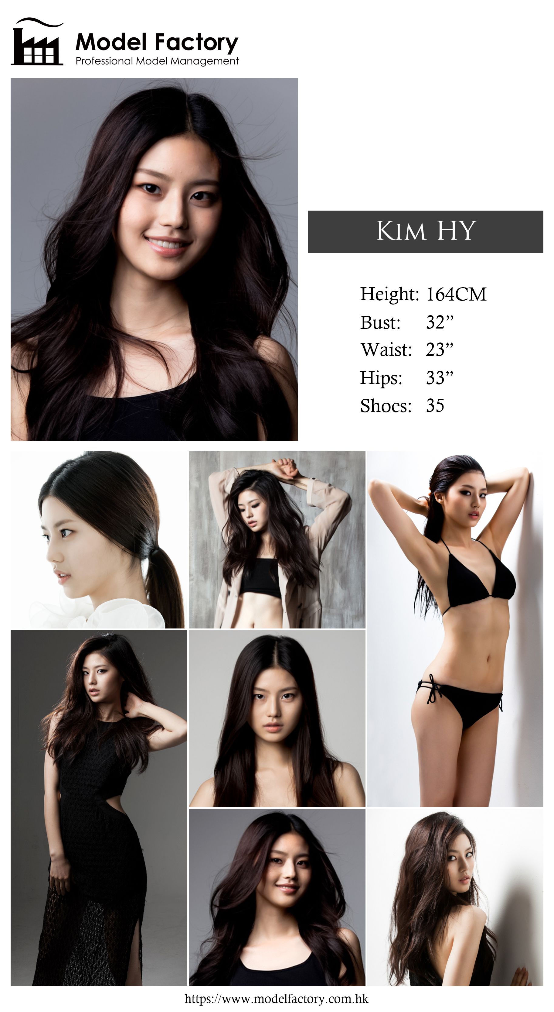 Model Factory Korean Female Model KimHY