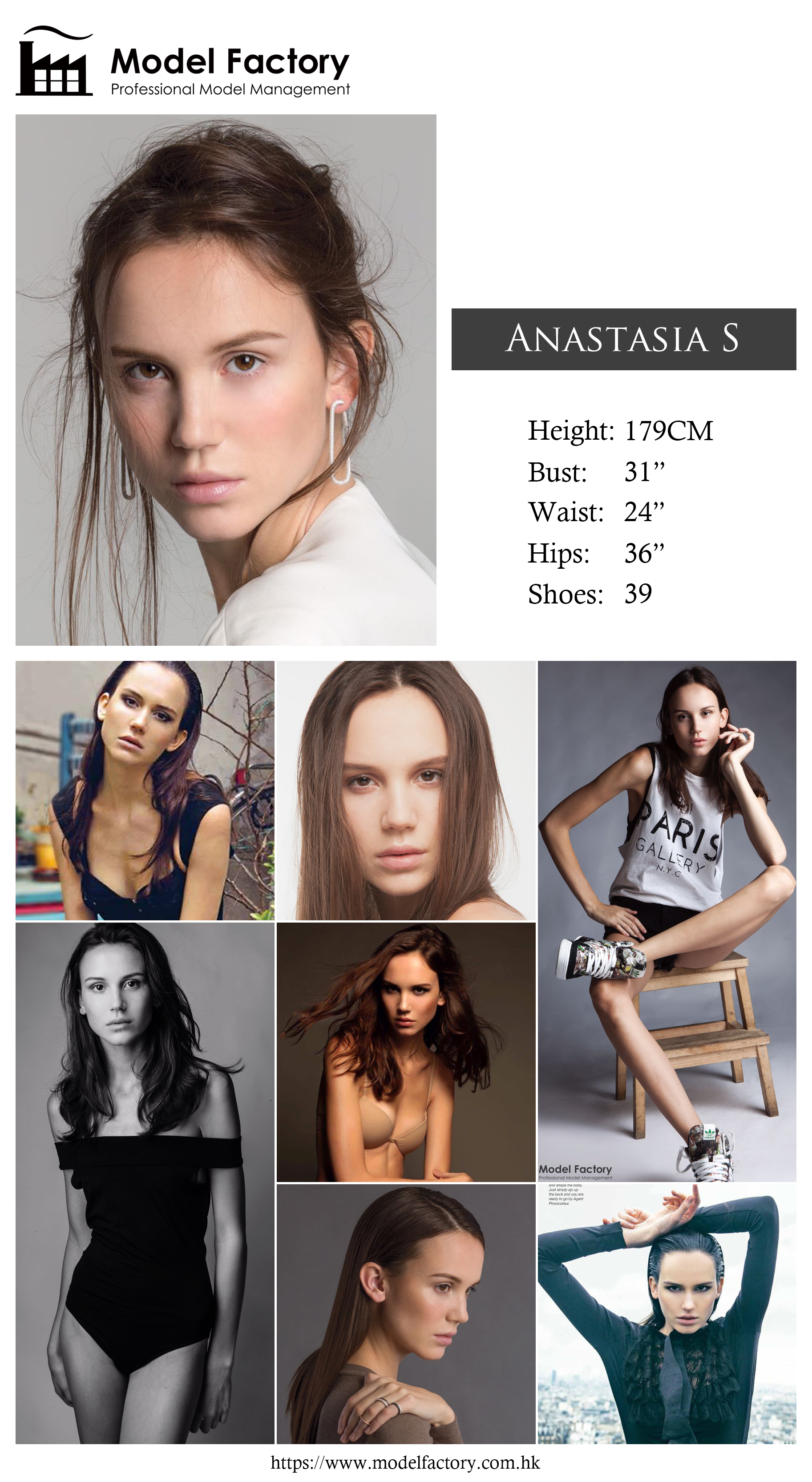Model Factory Caucasian Female Model AnastasiaS