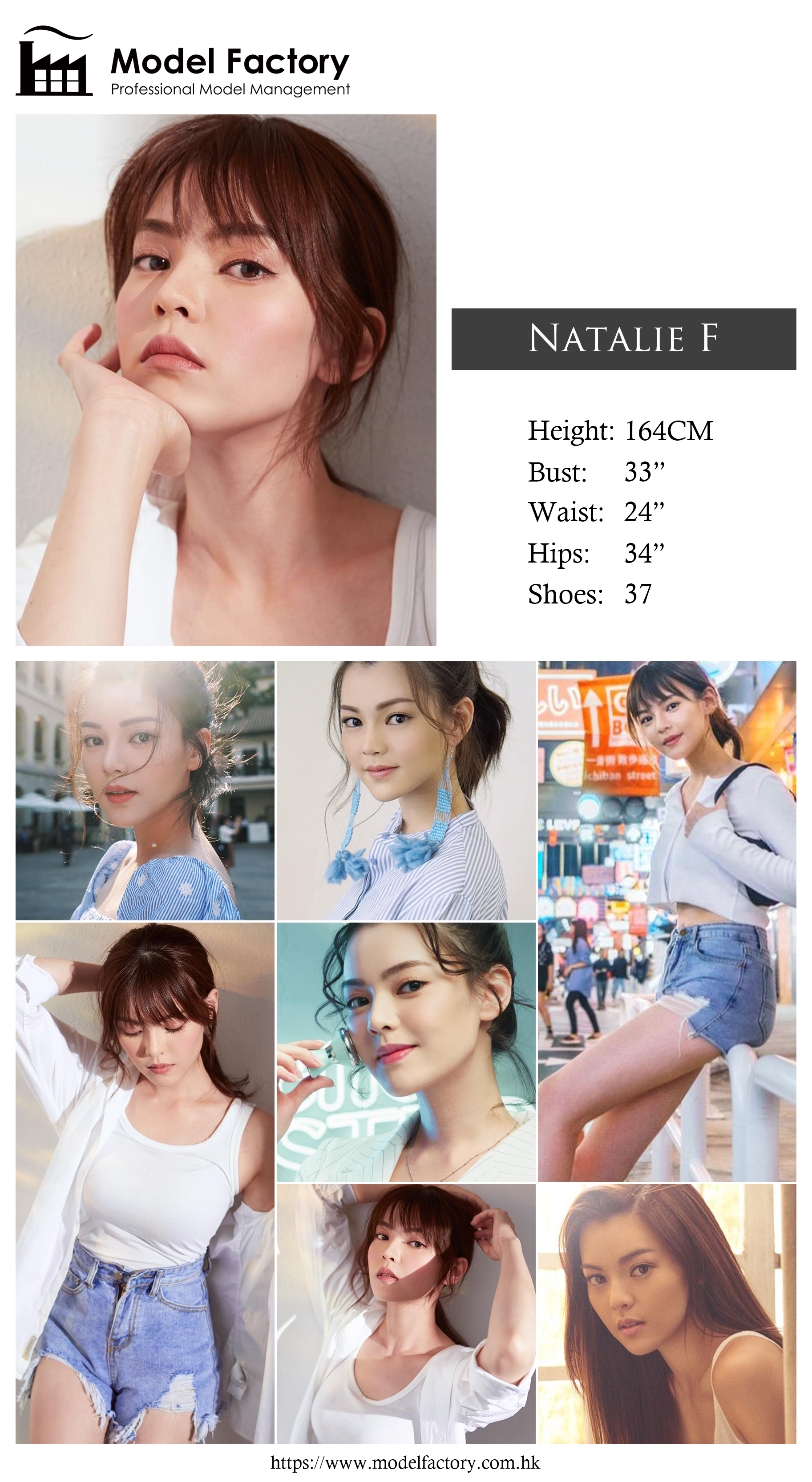 model agency hk Natalie F