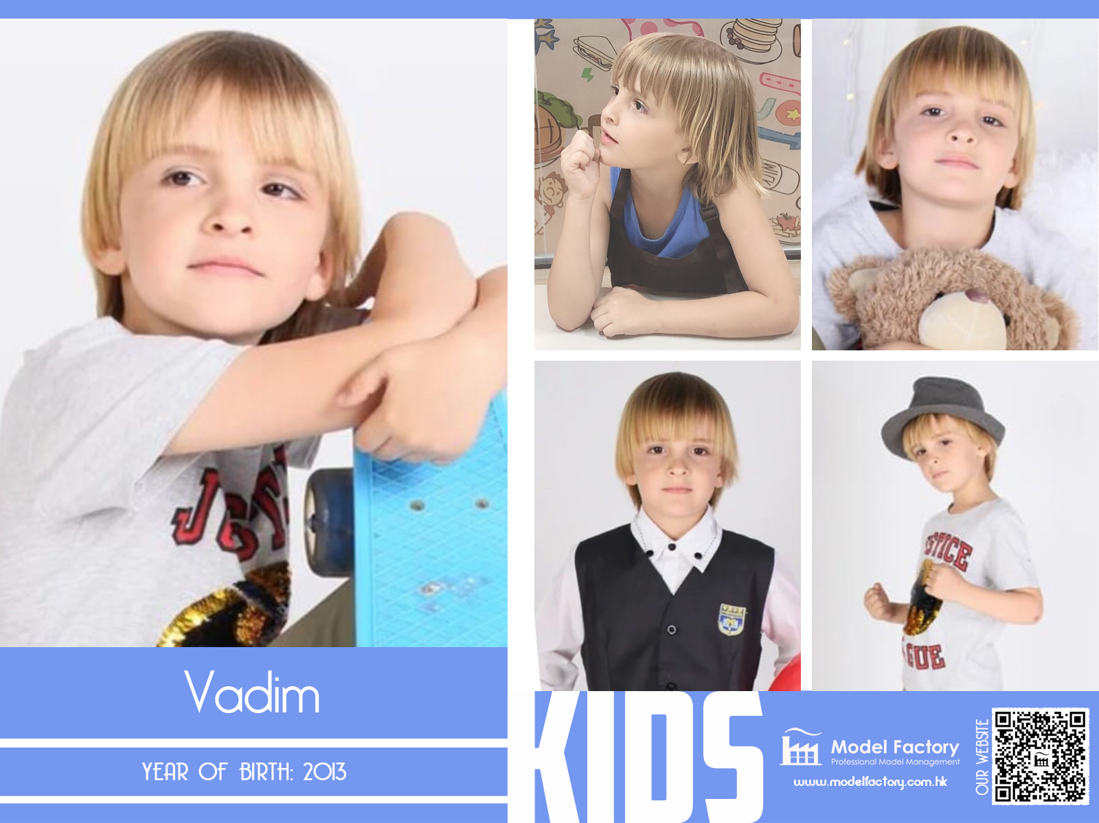 Model Factory Caucasian Kids Vadim