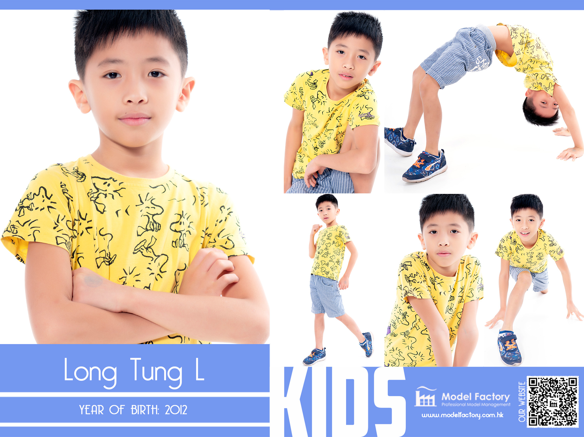 Model Factory Local Kids Model Long Tung L