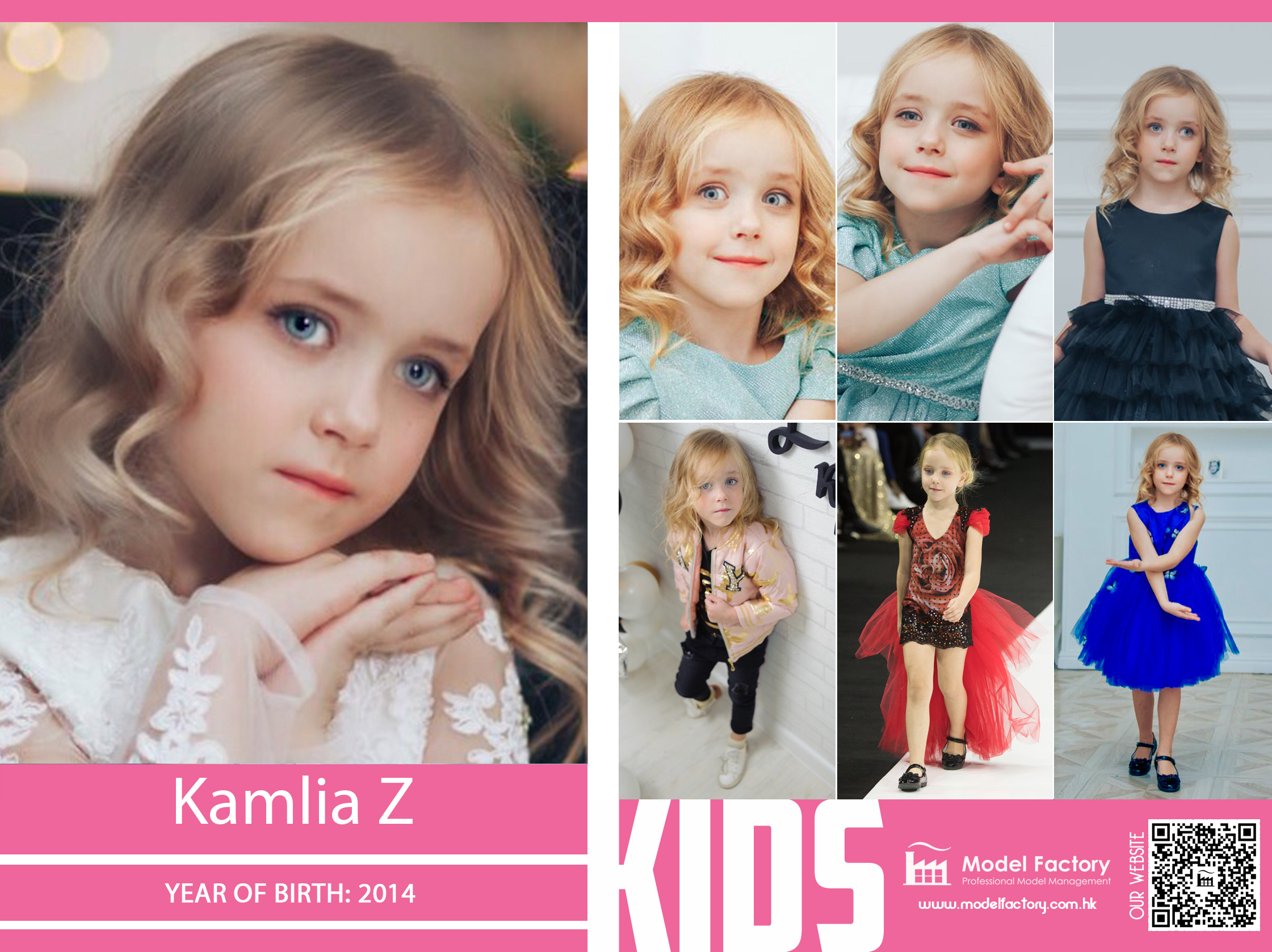  Model Factory Caucasian Kids Kamila Z