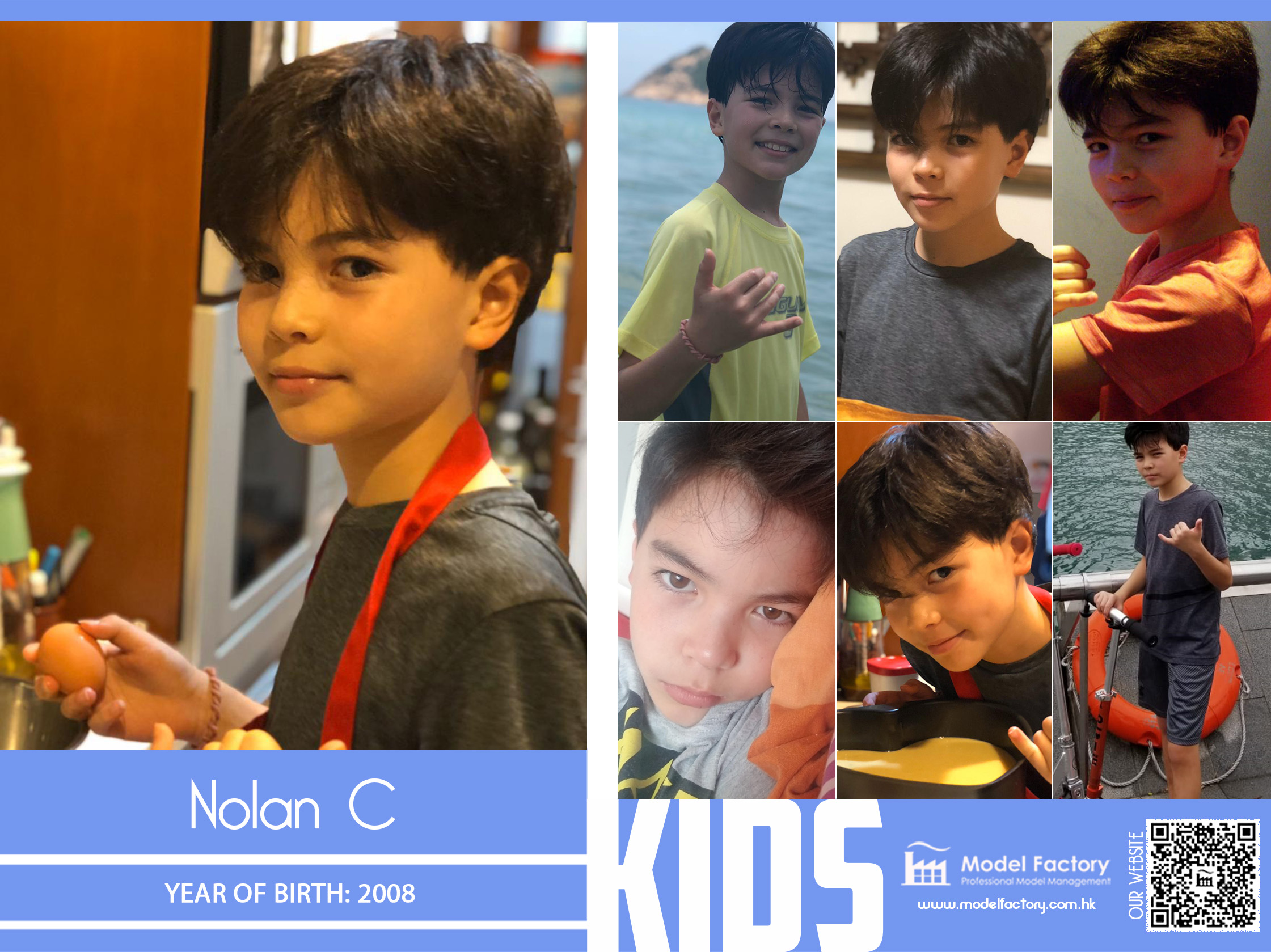 Model Factory Caucasian Kids Nolan C